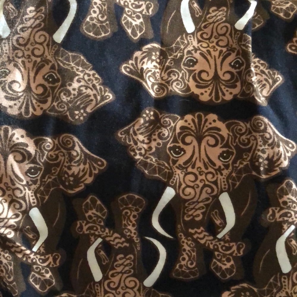 Lularoe TC Elephant Leggings